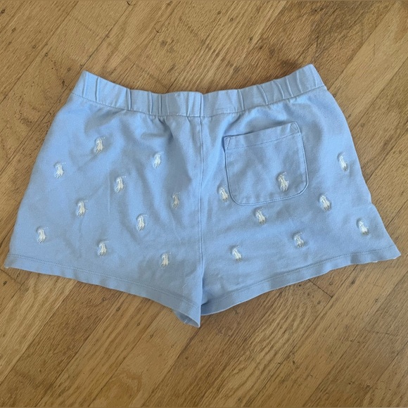 Ralph Lauren pony shorts light blue - Picture 3 of 3